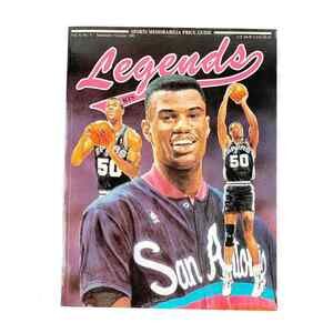 Legends Sports Memorabilia Price Guide Magazine David Robinson Sept/Oct 1991 Vtg